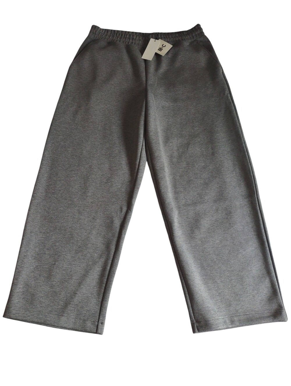 Uniqlo C Size XL Grey Sweat Wide Pants